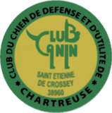 annuaire chien, logo du Club du Chien de Défense et d'Utilité de Chartreuse