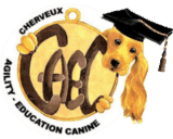 annuaire chien, logo du Cherveux agility éducation canine