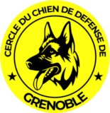 annuaire chien, logo du Cercle du Chien de Défense de Grenoble - CCDG