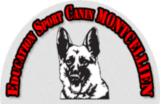 annuaire chien, logo de l'Éducation Sport Canin Montcellien - ESCM