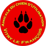 annuaire chien, logo de l'Amicale du chien d' Utilisation Vitry-le-François