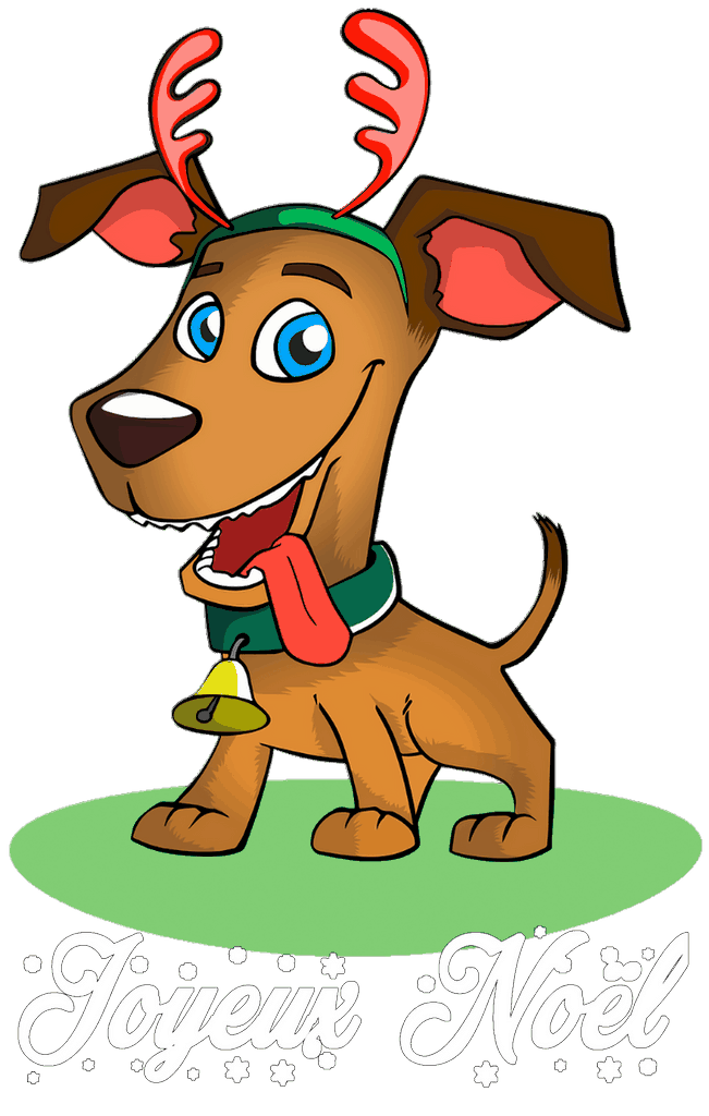 chien de noël