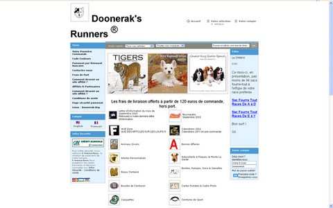 chien visiteur, Doonerak's Runners en .com