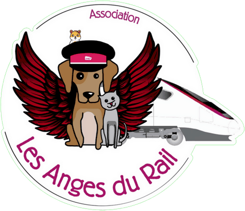 logo de l'association les anges du rail