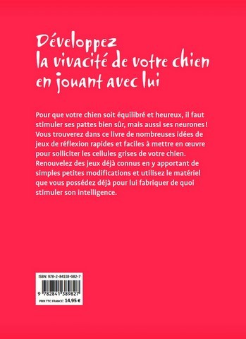Livre Sport cérébral pour mon chien Livre Sport cérébral pour mon chien