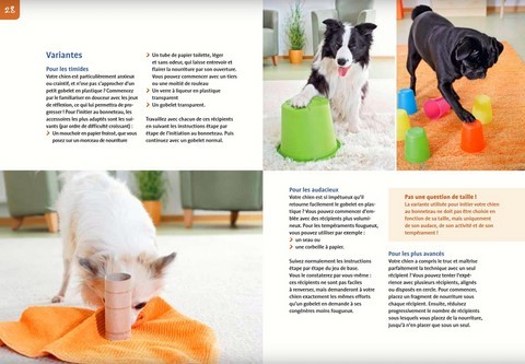 Sport cérébral pour mon chien pages 28 et 29 Sport cérébral pour mon chien pages 28 et 29