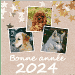 chien visiteur : carte de voeux 2024