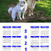 calendrier chien visiteur 2021