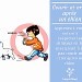 Affiche de prévention de l’association "Humanimo" :  Apprenez à vos enfants le respect des animaux en lui enseignant à ne pas courir ni crier après un chien