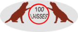 annuaire chien, logo de l'association 100 laisses
