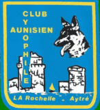 annuaire  chien, logo du club cynophile Aunisien