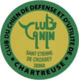 annuaire chien, logo du Club du Chien de Défense et d'Utilité de Chartreuse