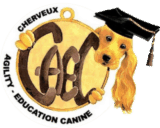 annuaire chien, logo du Cherveux agility éducation canine