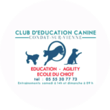 annuaire chien, logo Club d'Éducation Canine de Condat sur Vienne