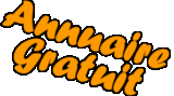 image texte de couleur orange : annuaire gratuit