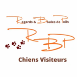 annuaire chien, logo Regards et boules de poils